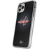 NHL Washington Capitals Black Background iPhone 11 Pro Clear Case