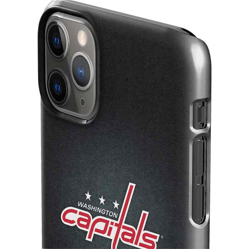 NHL Washington Capitals Black Background iPhone 11 Pro Max Lite Case