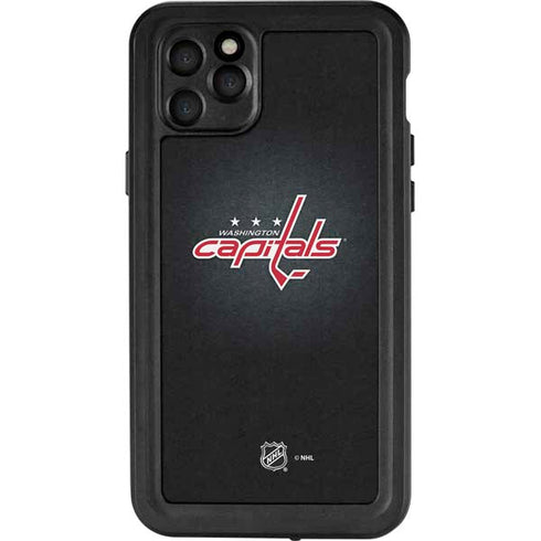 NHL Washington Capitals Black Background iPhone 11 Pro Max Waterproof Case