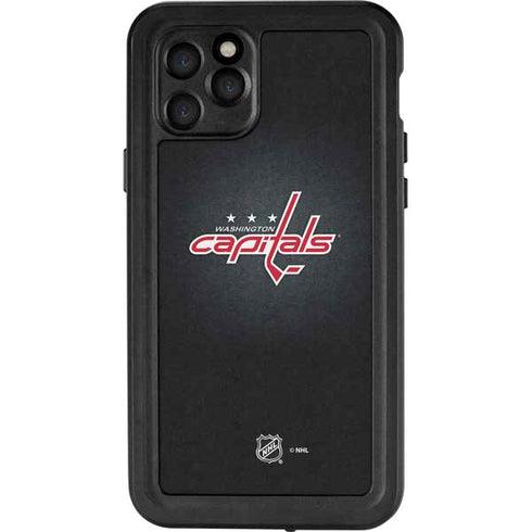 NHL Washington Capitals Black Background iPhone 11 Pro Waterproof Case