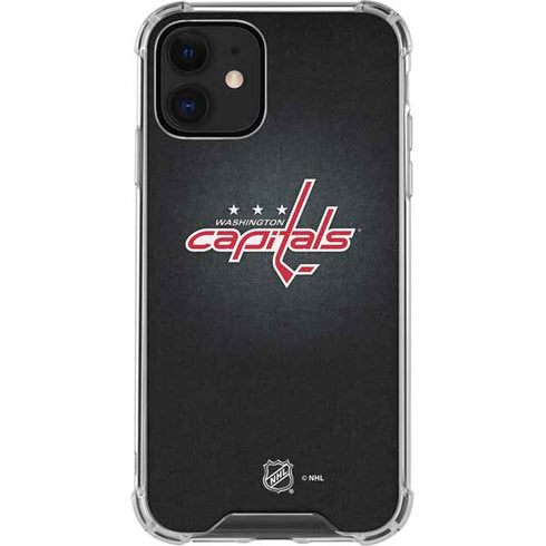 NHL Washington Capitals Black Background iPhone 12 Mini Clear Case