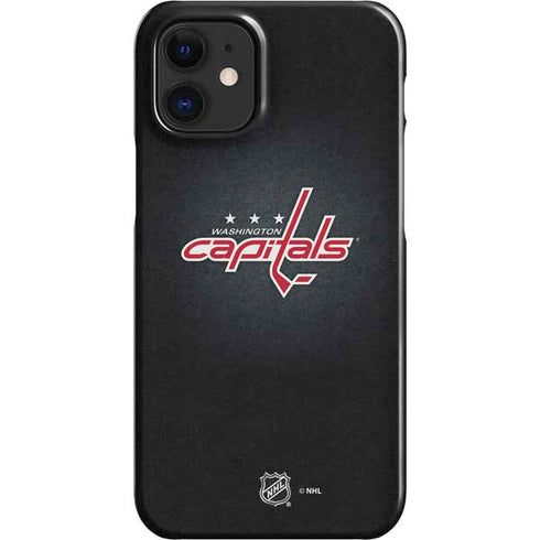 NHL Washington Capitals Black Background iPhone 12 Mini Lite Case