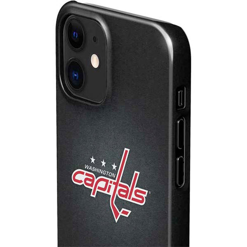 NHL Washington Capitals Black Background iPhone 12 Mini Lite Case