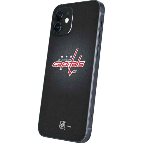 NHL Washington Capitals Black Background iPhone 12 Mini Skin