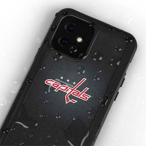 NHL Washington Capitals Black Background iPhone 12 Mini Waterproof Case