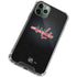 NHL Washington Capitals Black Background iPhone 12 Pro Clear Case