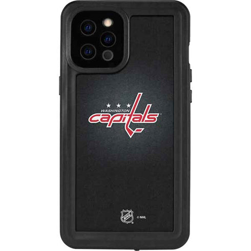 NHL Washington Capitals Black Background iPhone 12 Pro Max Waterproof Case