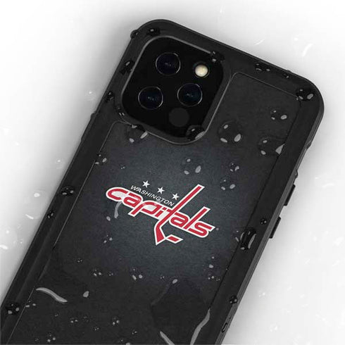 NHL Washington Capitals Black Background iPhone 12 Pro Max Waterproof Case