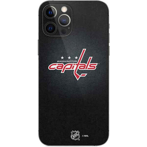 NHL Washington Capitals Black Background iPhone 12 Pro Skin