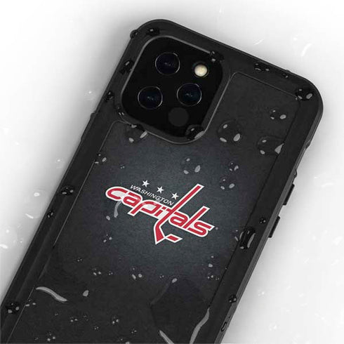 NHL Washington Capitals Black Background iPhone 12 Pro Waterproof Case