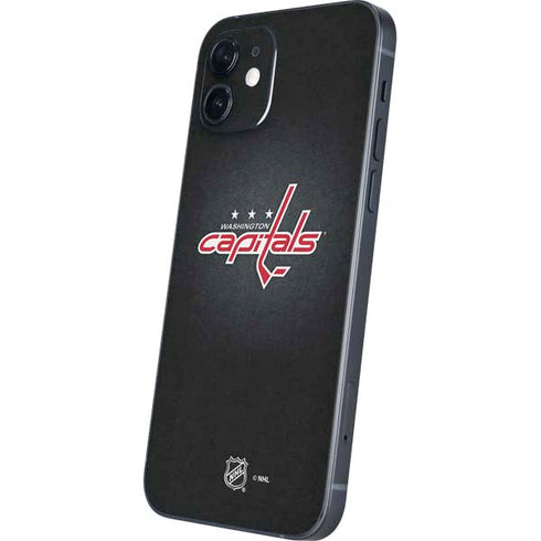 NHL Washington Capitals Black Background iPhone 12 Skin