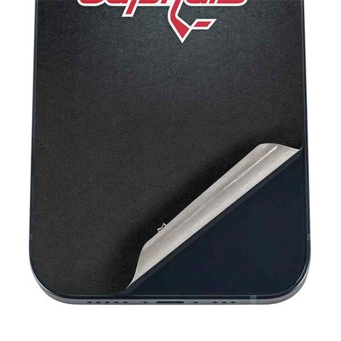 NHL Washington Capitals Black Background iPhone 12 Skin