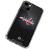 NHL Washington Capitals Black Background iPhone 13 Clear Case