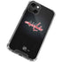 NHL Washington Capitals Black Background iPhone 13 Mini Clear Case