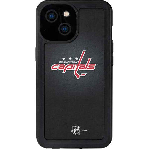 NHL Washington Capitals Black Background iPhone 13 Mini Waterproof Case