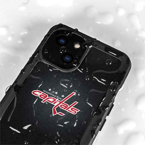 NHL Washington Capitals Black Background iPhone 13 Mini Waterproof Case