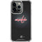 NHL Washington Capitals Black Background iPhone 13 Pro Clear Case