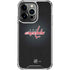 NHL Washington Capitals Black Background iPhone 13 Pro Clear Case