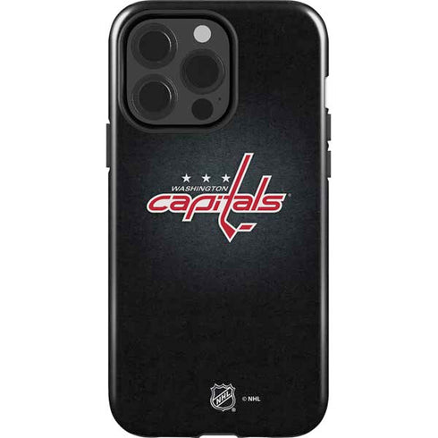 NHL Washington Capitals Black Background iPhone 13 Pro Impact Case