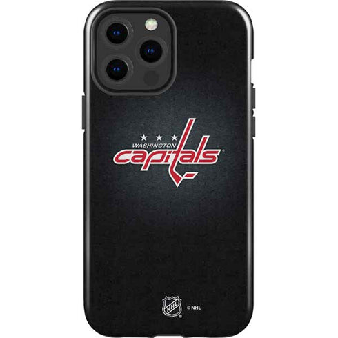 NHL Washington Capitals Black Background iPhone 13 Pro Max Impact Case