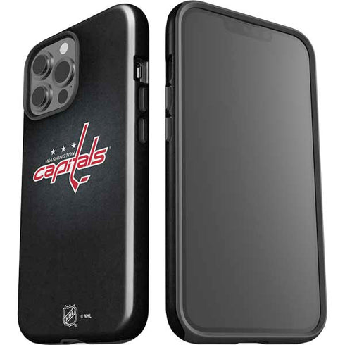 NHL Washington Capitals Black Background iPhone 13 Pro Max Impact Case