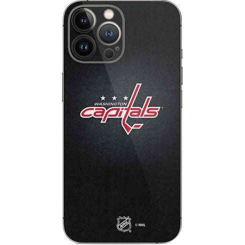 NHL Washington Capitals Black Background iPhone 13 Pro Max Skin
