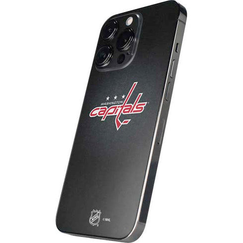 NHL Washington Capitals Black Background iPhone 13 Pro Max Skin
