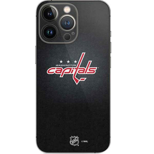 NHL Washington Capitals Black Background iPhone 13 Pro Skin