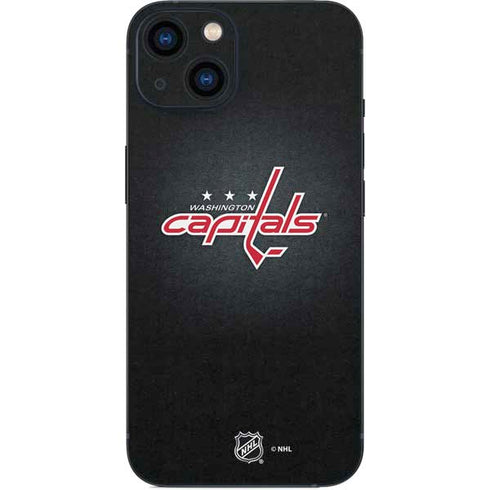 NHL Washington Capitals Black Background iPhone 13 Skin