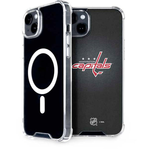 NHL Washington Capitals Black Background iPhone 15 MagSafe Case