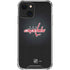 NHL Washington Capitals Black Background iPhone 14 Plus Clear Case