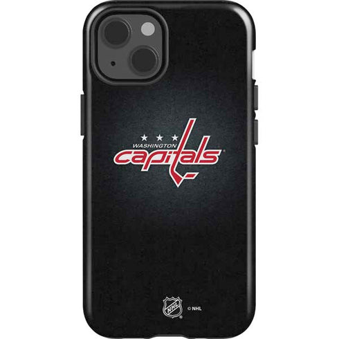 NHL Washington Capitals Black Background iPhone 15 Impact Case