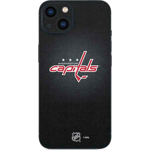 NHL Washington Capitals Black Background iPhone 15 Plus Skin