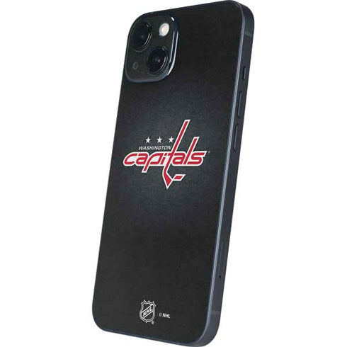 NHL Washington Capitals Black Background iPhone 14 Plus Skin