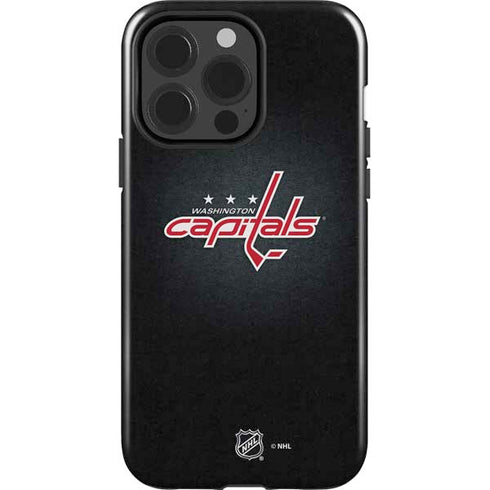 NHL Washington Capitals Black Background iPhone 15 Pro Impact Case