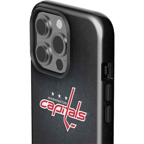 NHL Washington Capitals Black Background iPhone 15 Pro Impact Case