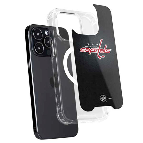 NHL Washington Capitals Black Background iPhone 15 Pro MagSafe Case