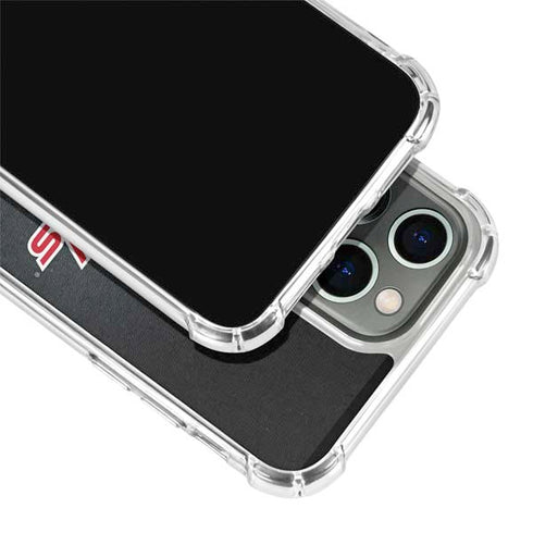 NHL Washington Capitals Black Background iPhone 14 Pro Max Clear Case