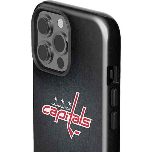 NHL Washington Capitals Black Background iPhone 14 Pro Max Impact Case