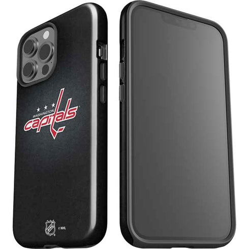 NHL Washington Capitals Black Background iPhone 14 Pro Max Impact Case
