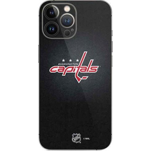 NHL Washington Capitals Black Background iPhone 14 Pro Max Skin