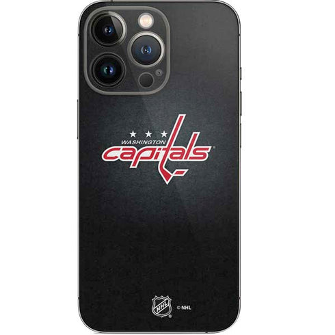NHL Washington Capitals Black Background iPhone 14 Pro Skin