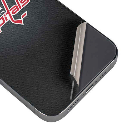 NHL Washington Capitals Black Background iPhone 14 Pro Skin