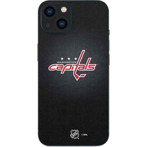 NHL Washington Capitals Black Background iPhone 14 Skin
