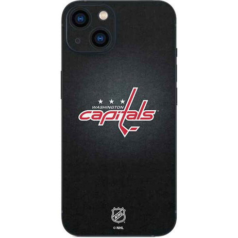 NHL Washington Capitals Black Background iPhone 15 Skin