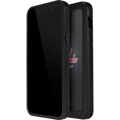 NHL Washington Capitals Black Background iPhone 15 Waterproof Case