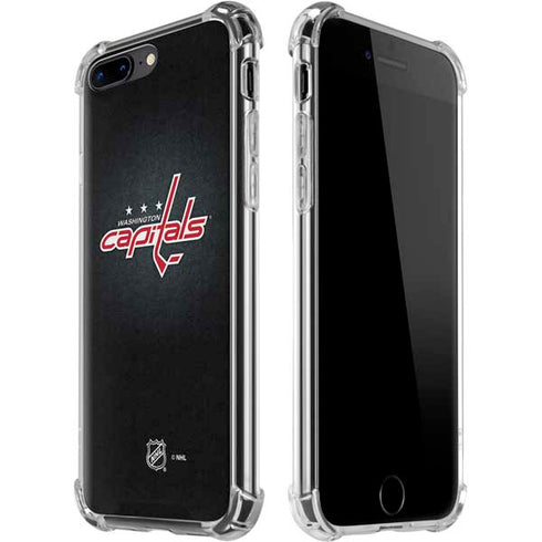 NHL Washington Capitals Black Background iPhone 7/8 Plus Clear Case