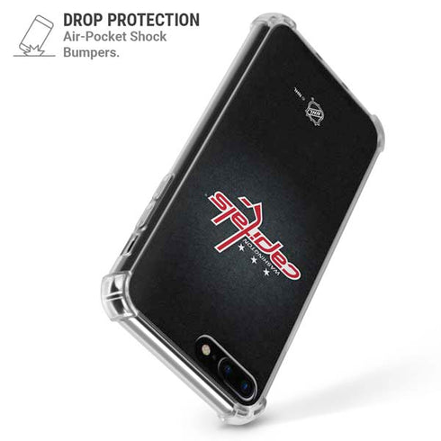 NHL Washington Capitals Black Background iPhone 7/8 Plus Clear Case