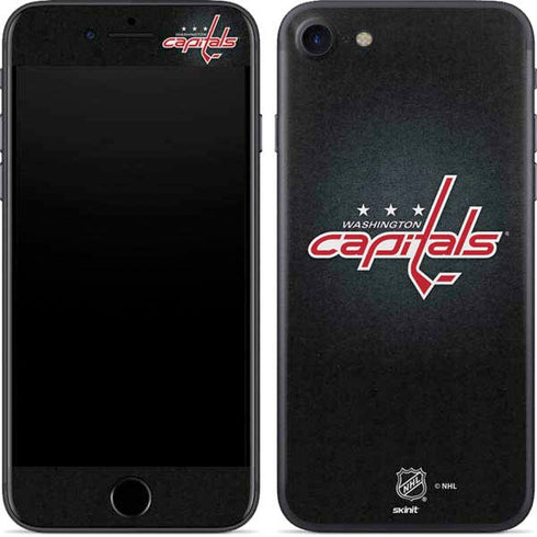 NHL Washington Capitals Black Background iPhone 8 Skin