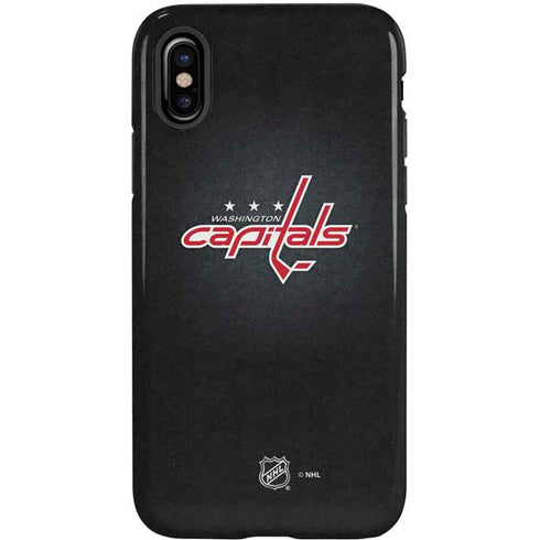 NHL Washington Capitals Black Background iPhone X Pro Case